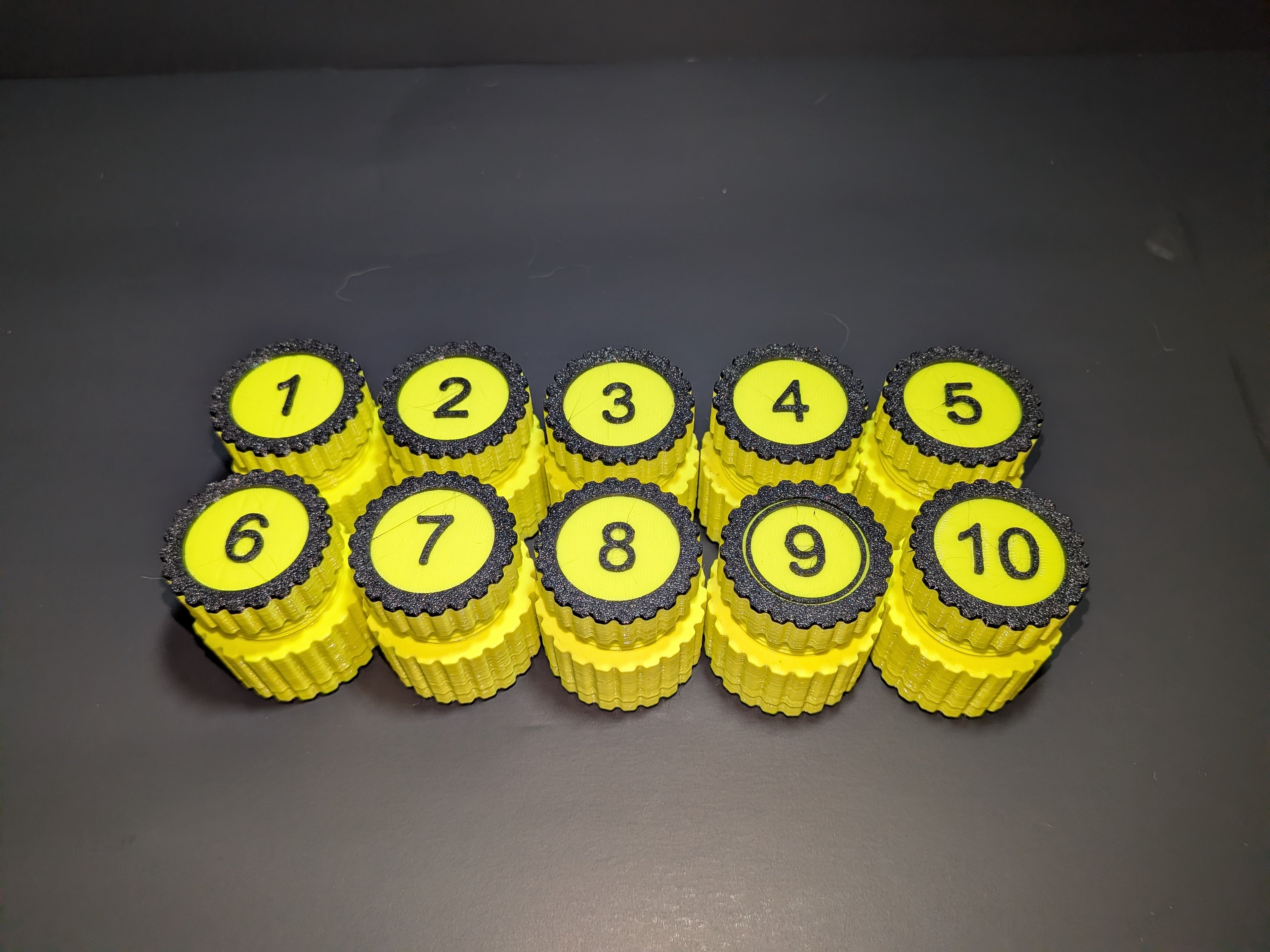 Numbered Hydraulic Caps and Plugs - JIC