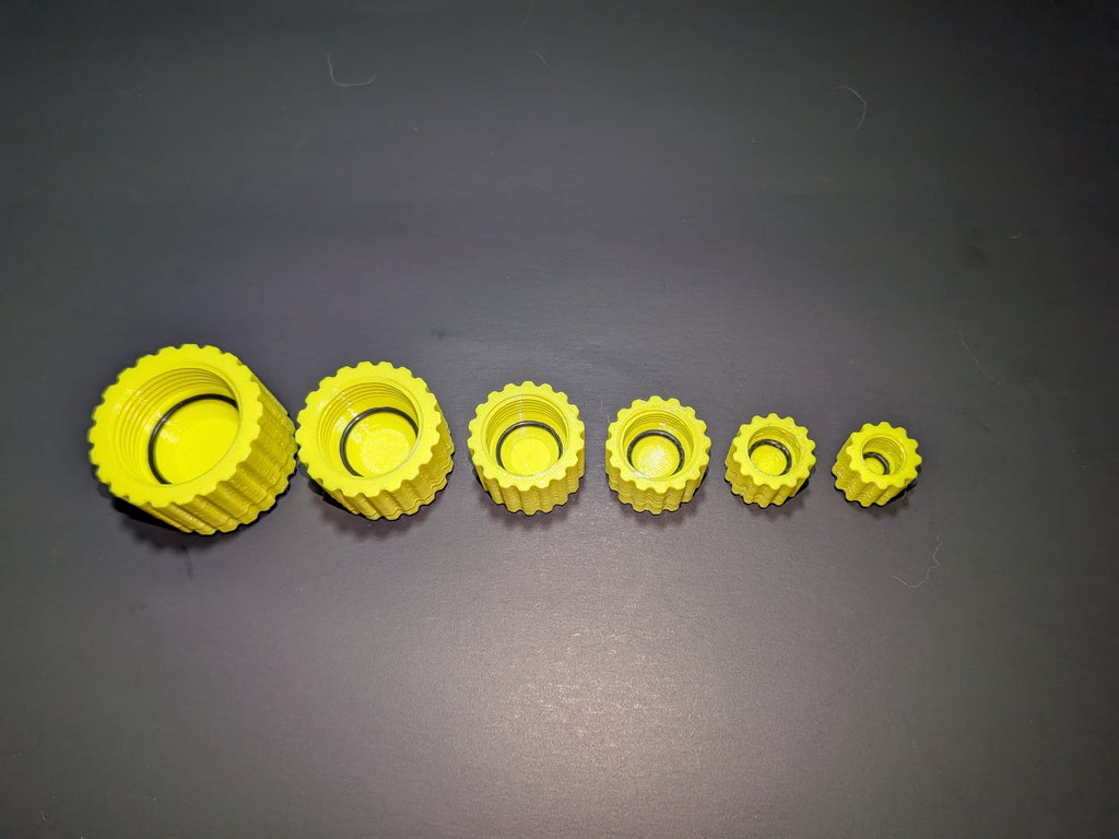 Numbered Hydraulic Caps and Plugs - JIC