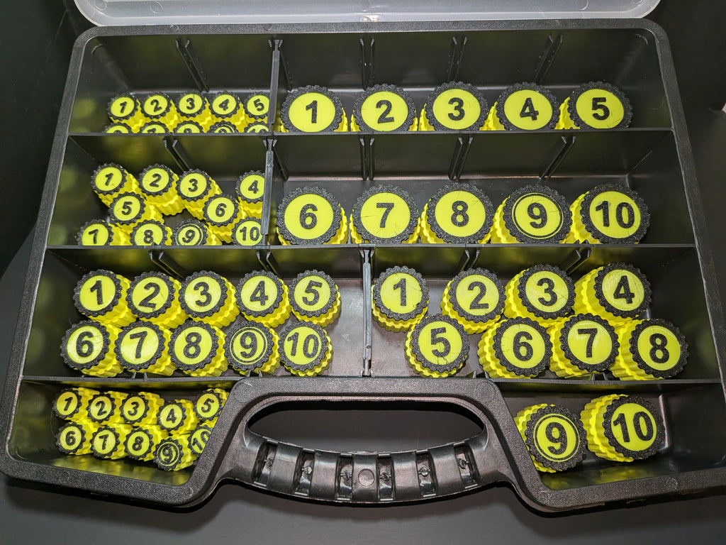 Numbered Hydraulic Caps and Plugs - ORFS