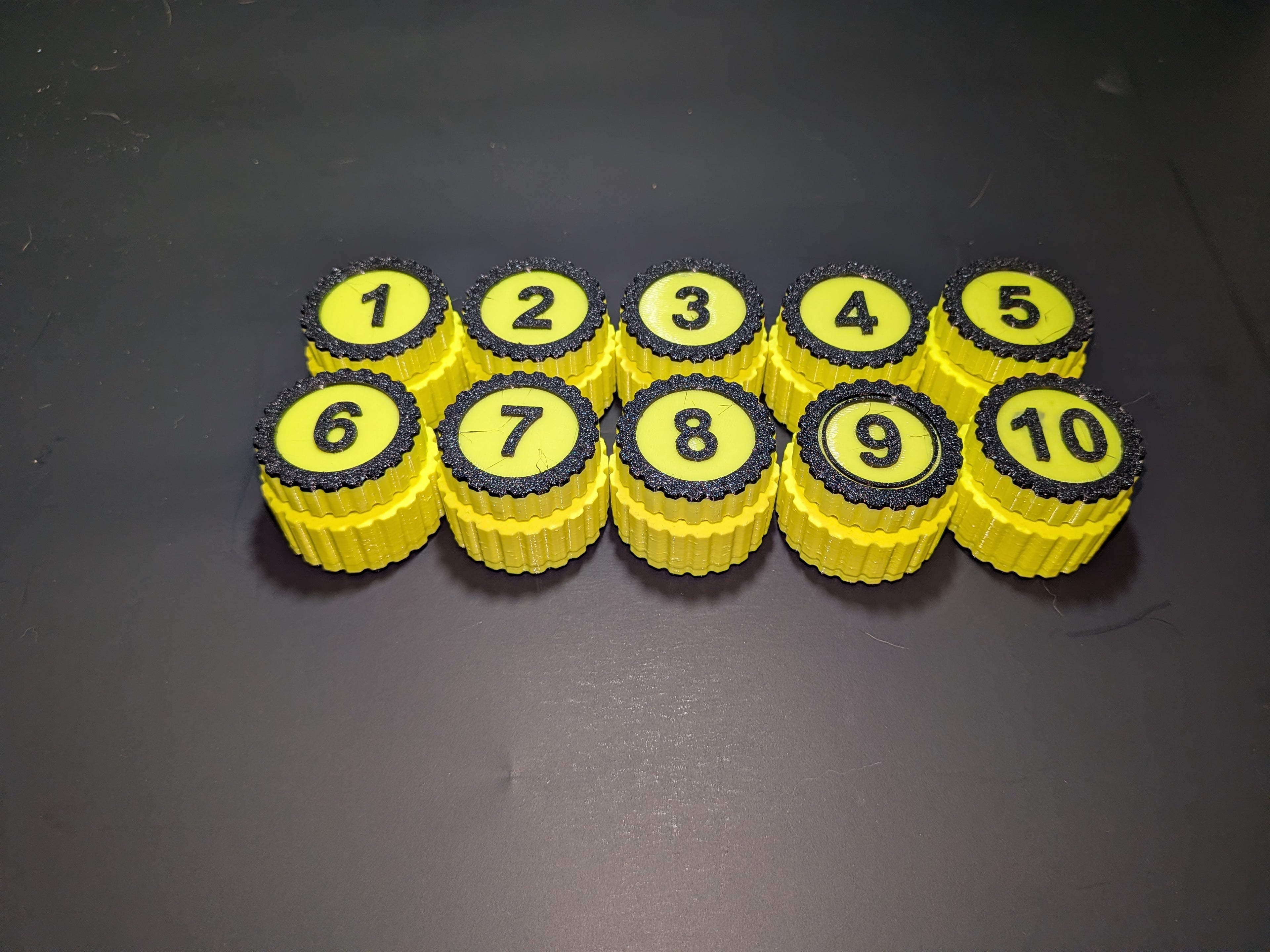 Numbered Hydraulic Caps and Plugs - ORFS