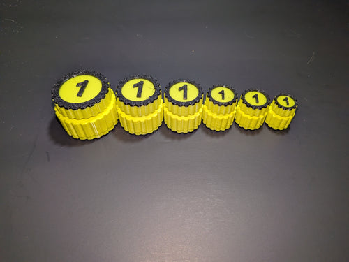 Numbered Hydraulic Caps and Plugs - ORFS